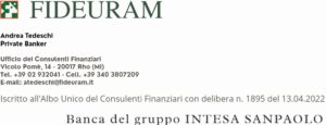 Logo Fideuram, sponsor del club